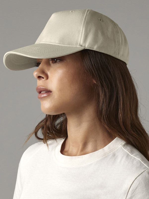 Organic cotton 5-panel cap