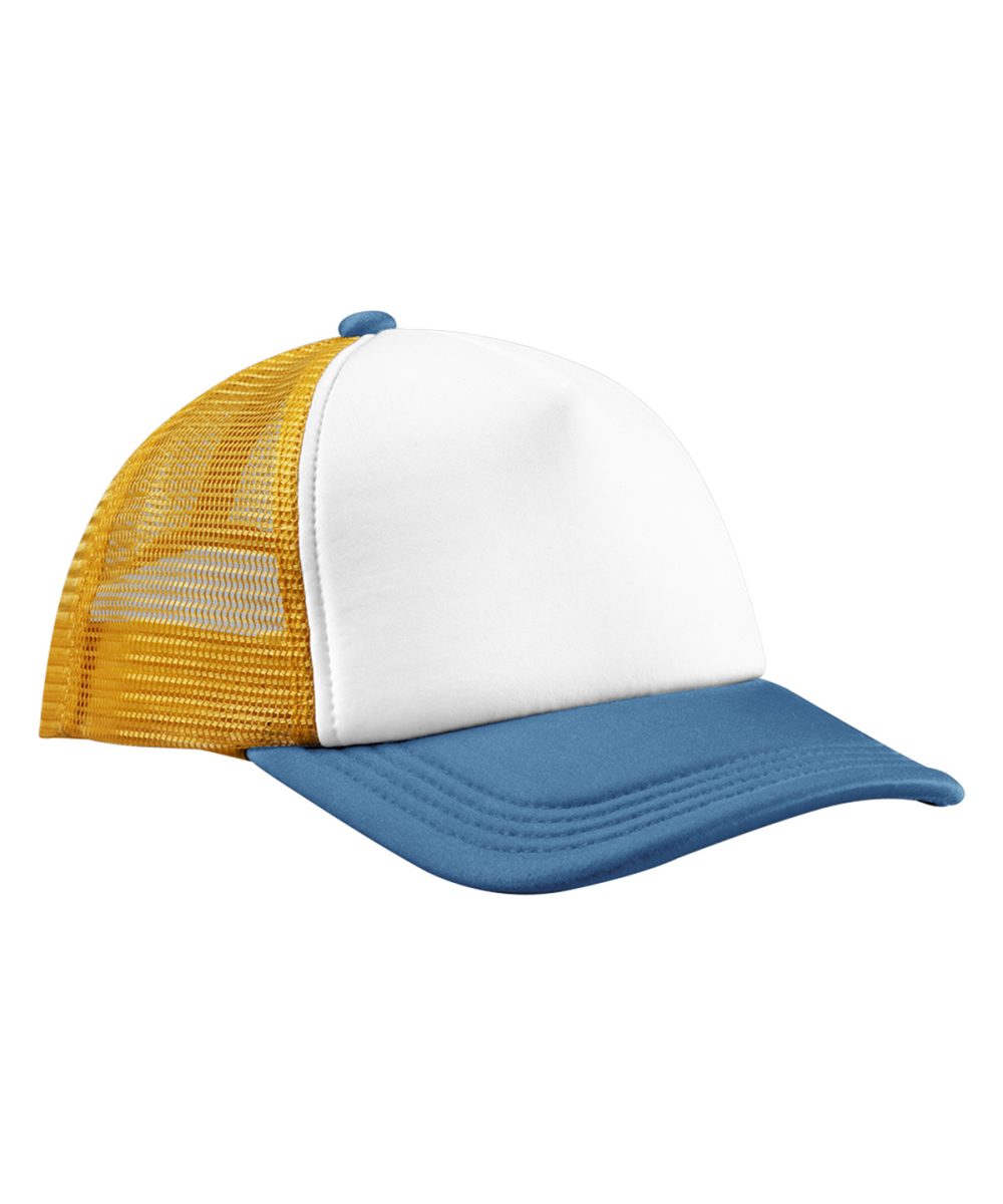 Sunflower/Heritage Blue Retro 5-panel trucker