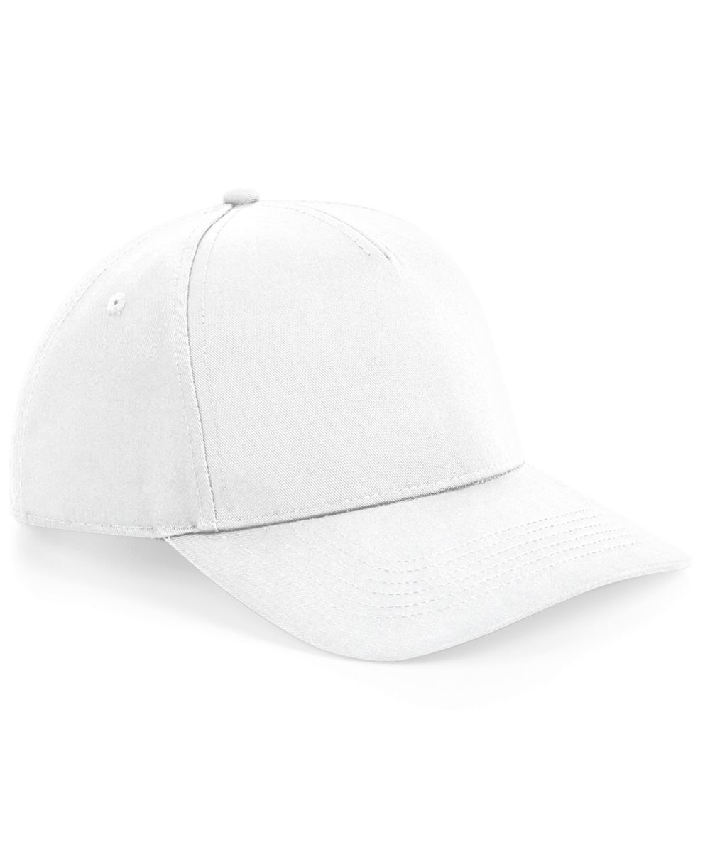 White Urbanwear 5-panel snapback