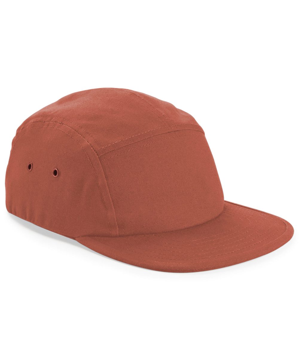 Terracotta Canvas 5-panel camper cap