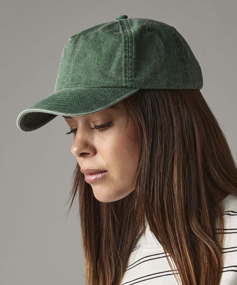 Relaxed 5-panel vintage cap