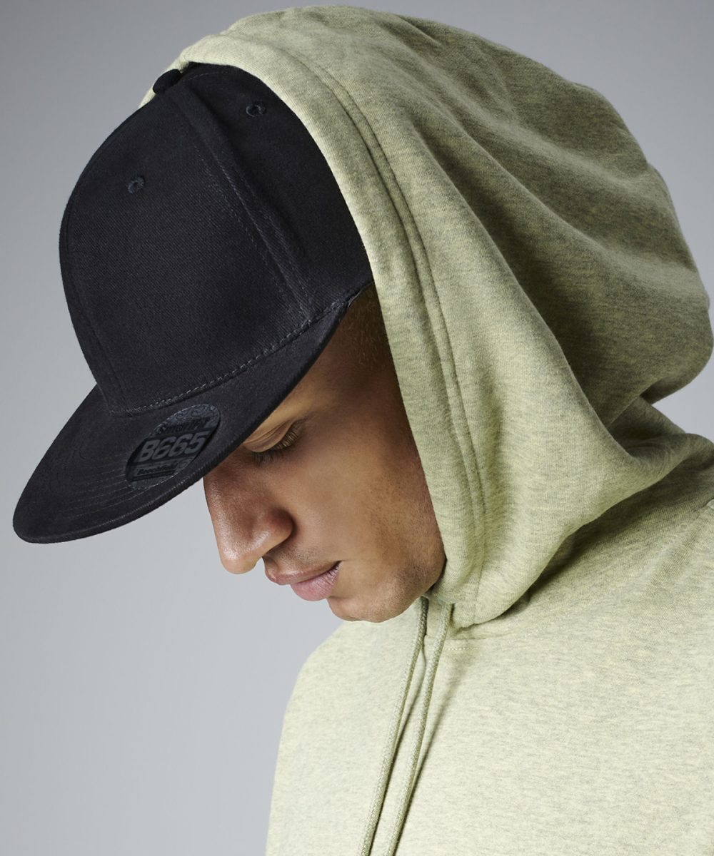 Pro-stretch flat peak cap