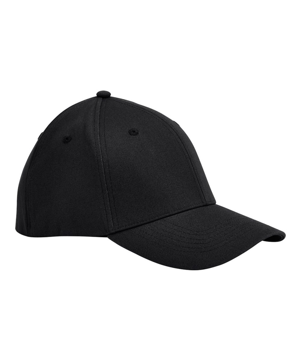 Black EarthAware® organic cotton stretch-fit cap