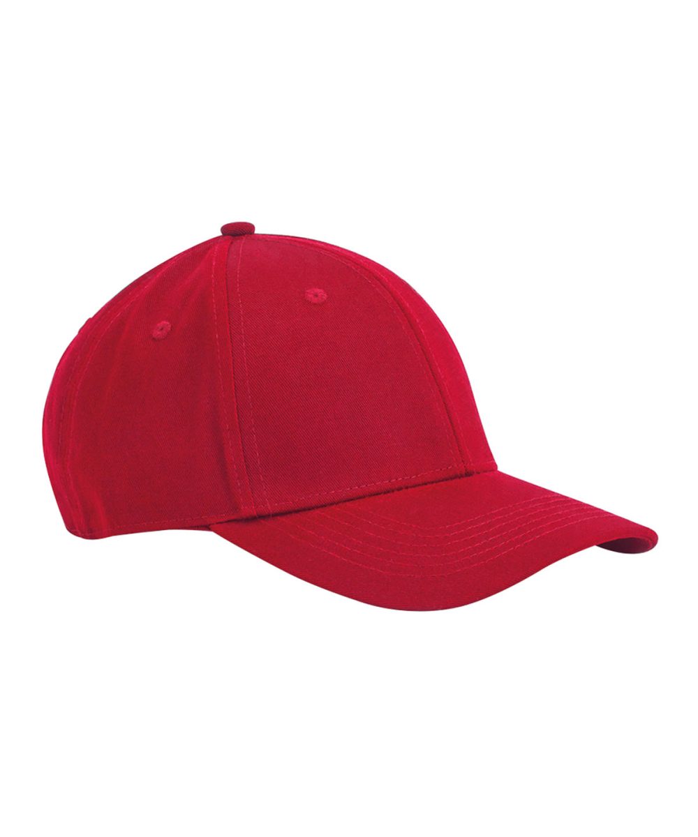 Classic Red EarthAware® classic organic cotton 6-panel cap