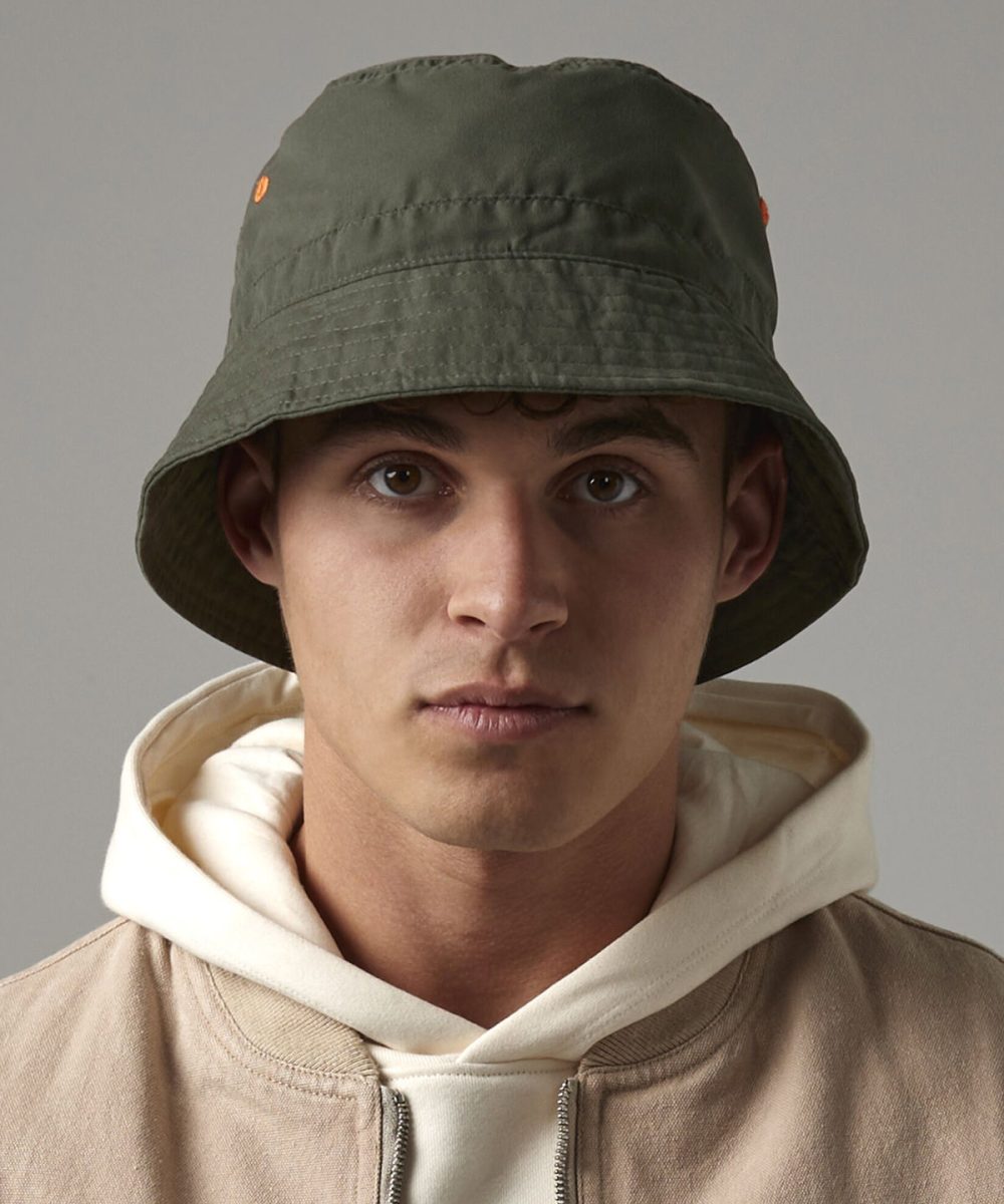 Recycled polyester bucket hat