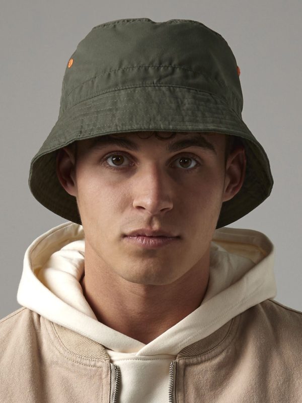 Recycled polyester bucket hat