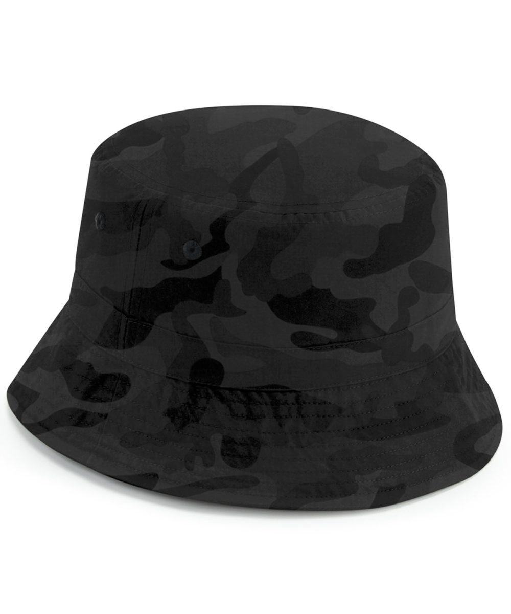 Midnight Camo Recycled polyester bucket hat