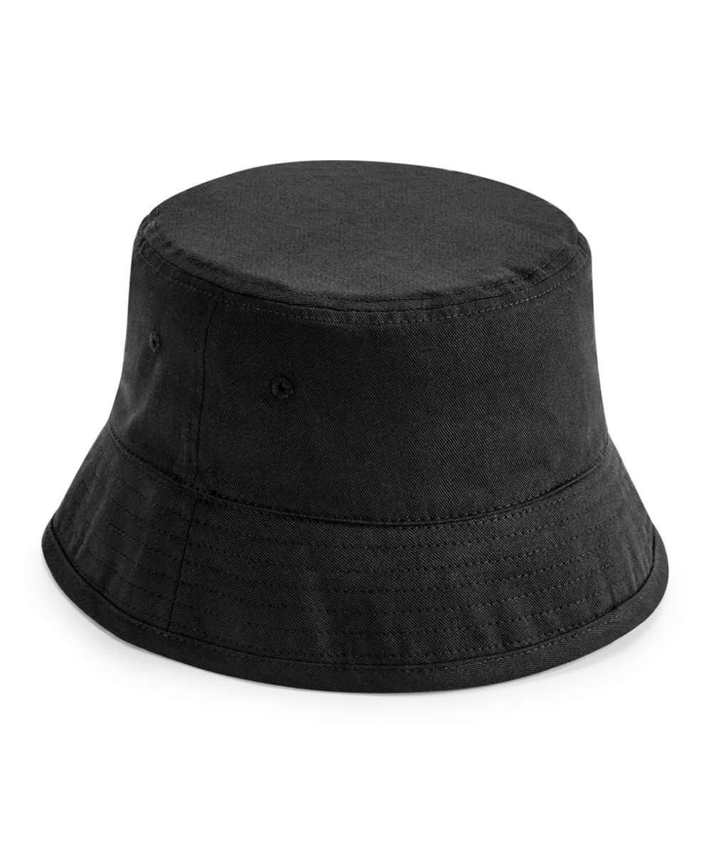 Black Organic cotton bucket hat