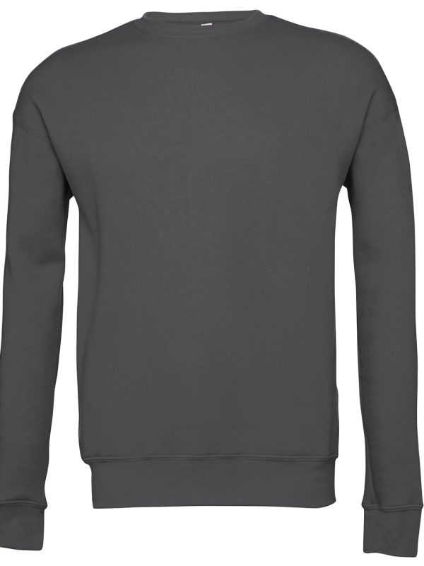 Asphalt Unisex drop shoulder fleece