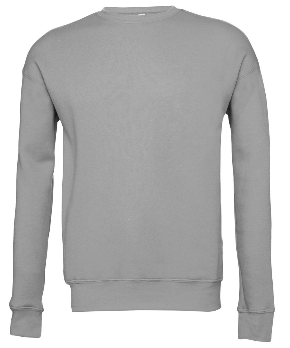 Athletic Heather Unisex drop shoulder fleece