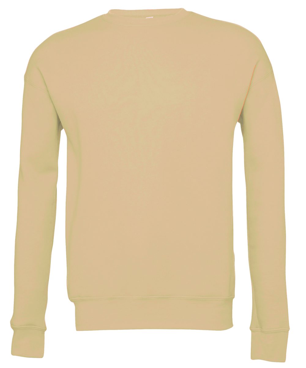 Heather Sand Dune Unisex drop shoulder fleece