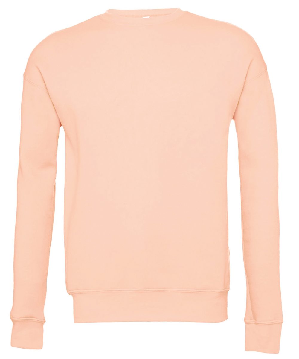 Peach Unisex drop shoulder fleece