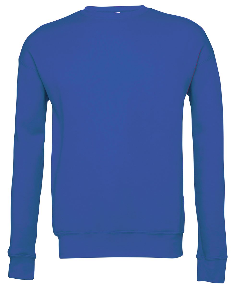 True Royal Unisex drop shoulder fleece