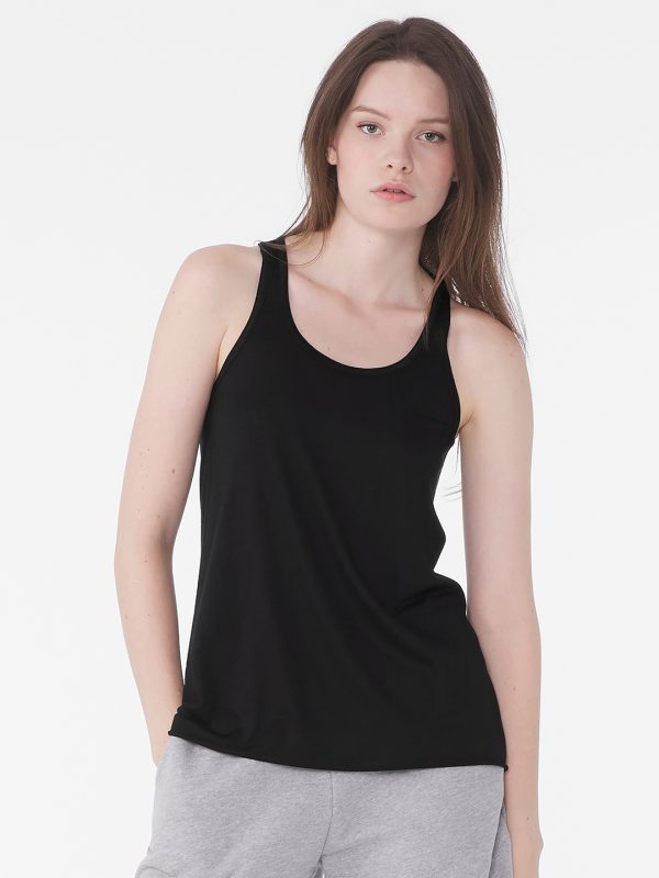 Flowy racerback tank top