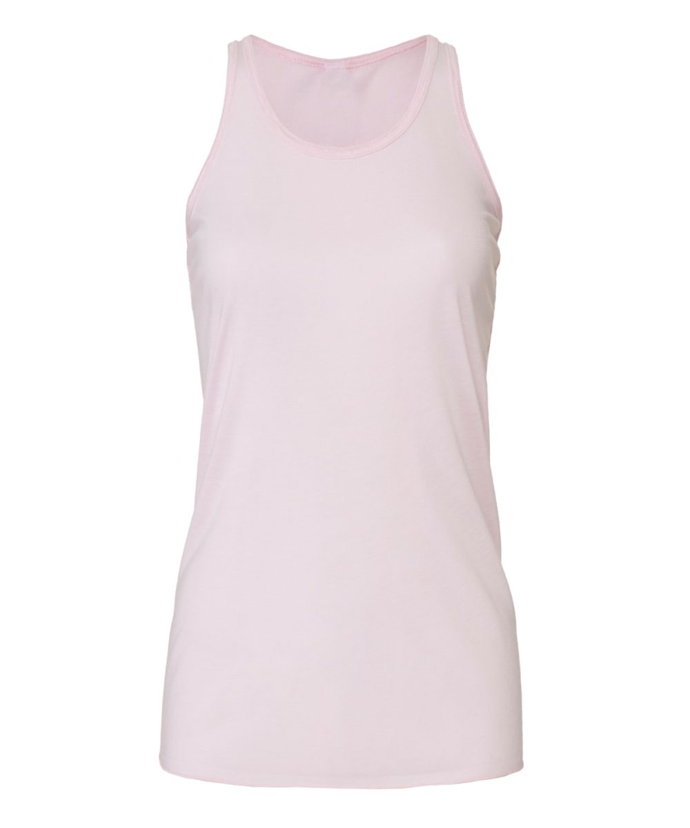 Soft Pink Flowy racerback tank top