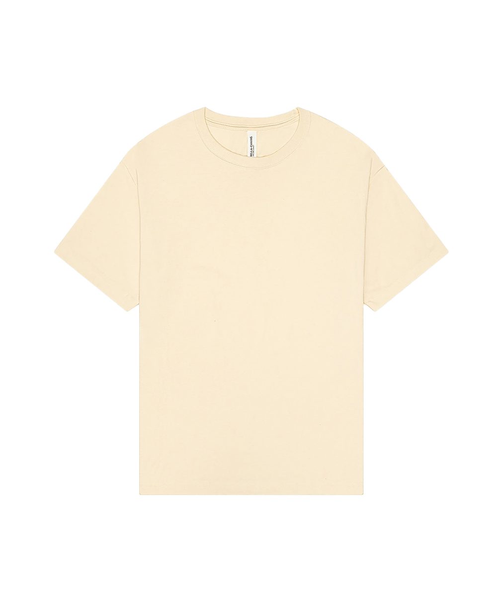 Natural Unisex heavy boxy tee