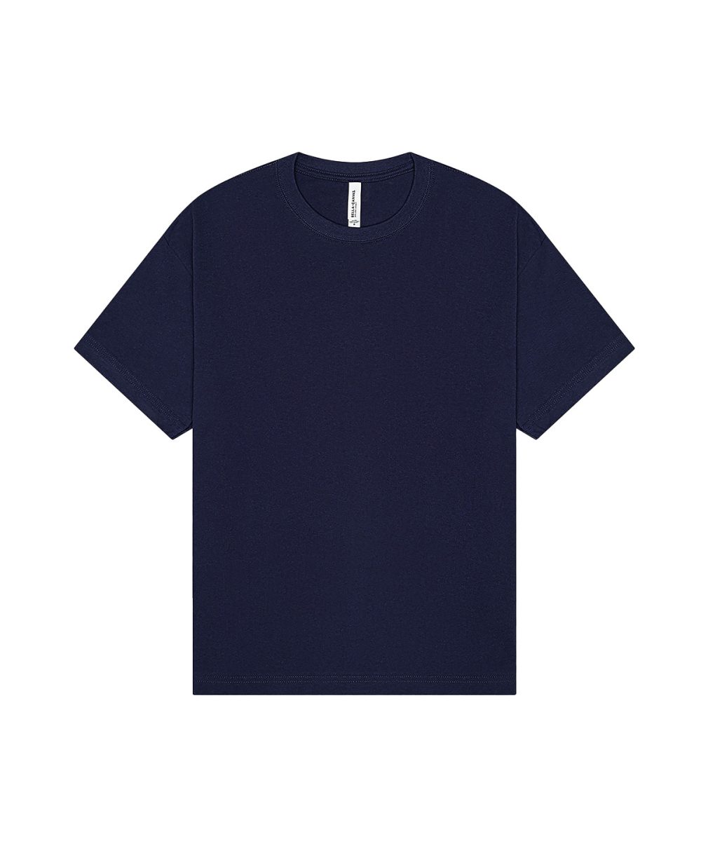 Navy Unisex heavy boxy tee