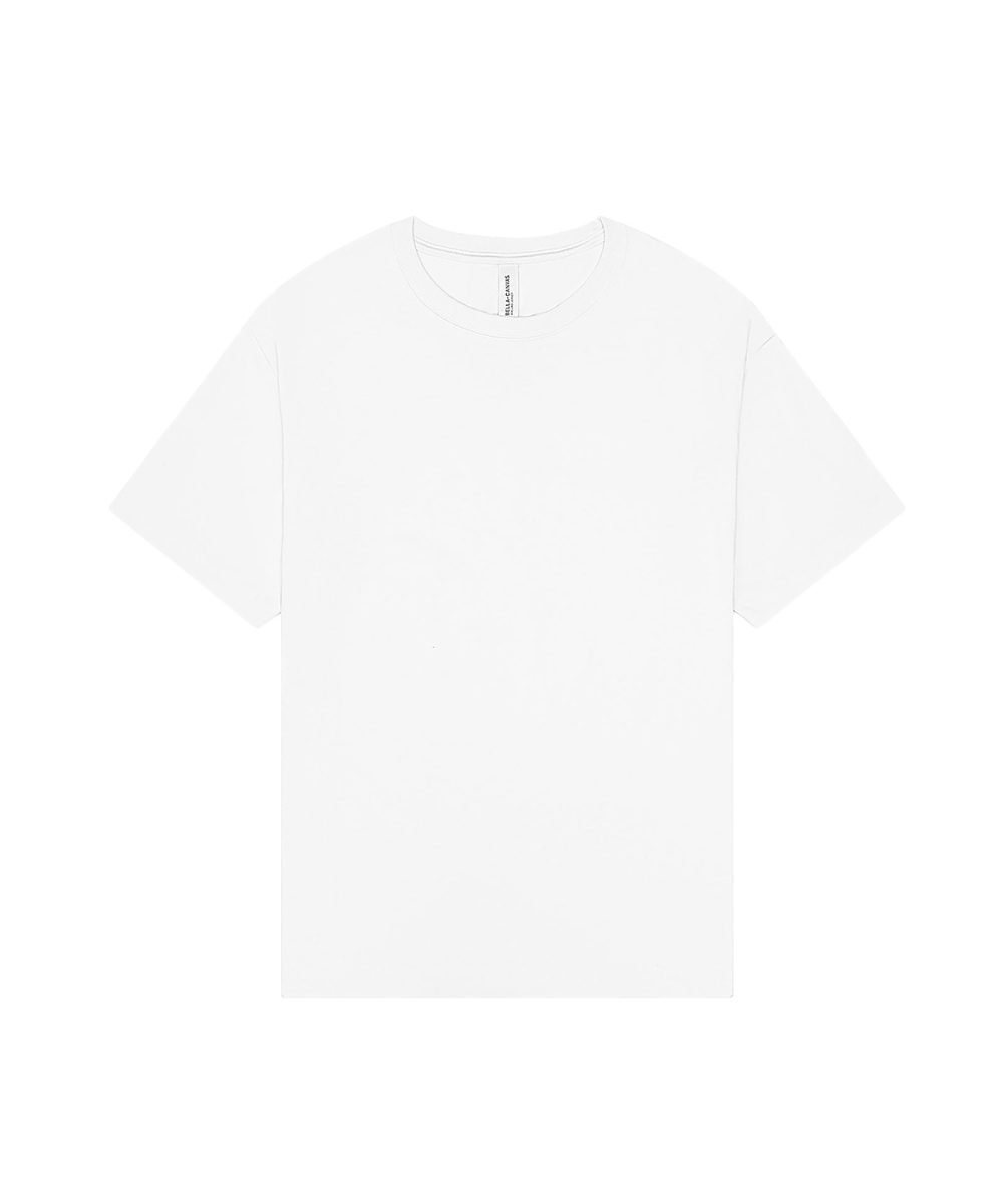 White Unisex heavy boxy tee