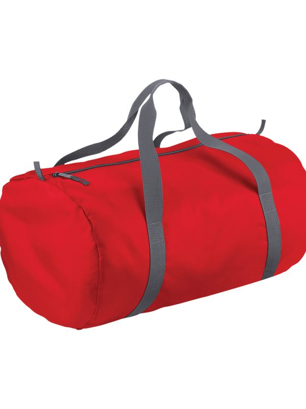 Packaway barrel bag