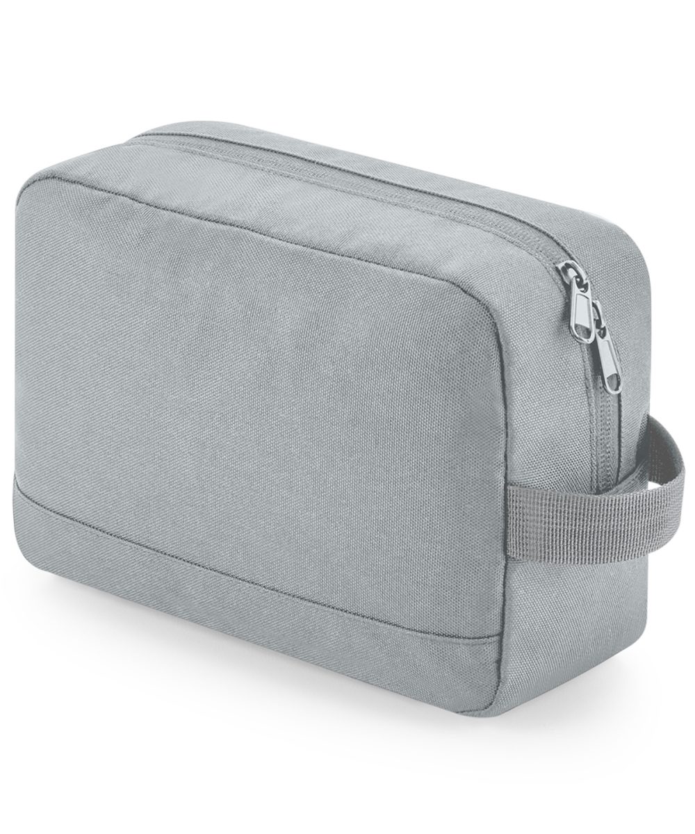 Pure Grey Recycled essentials wash bag