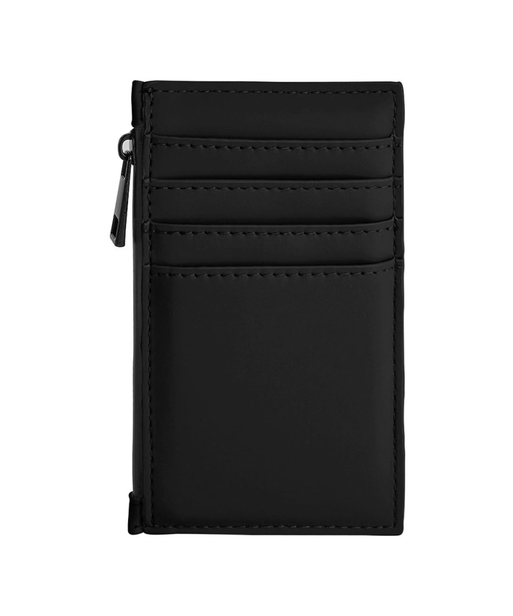 Black Matte PU card holder