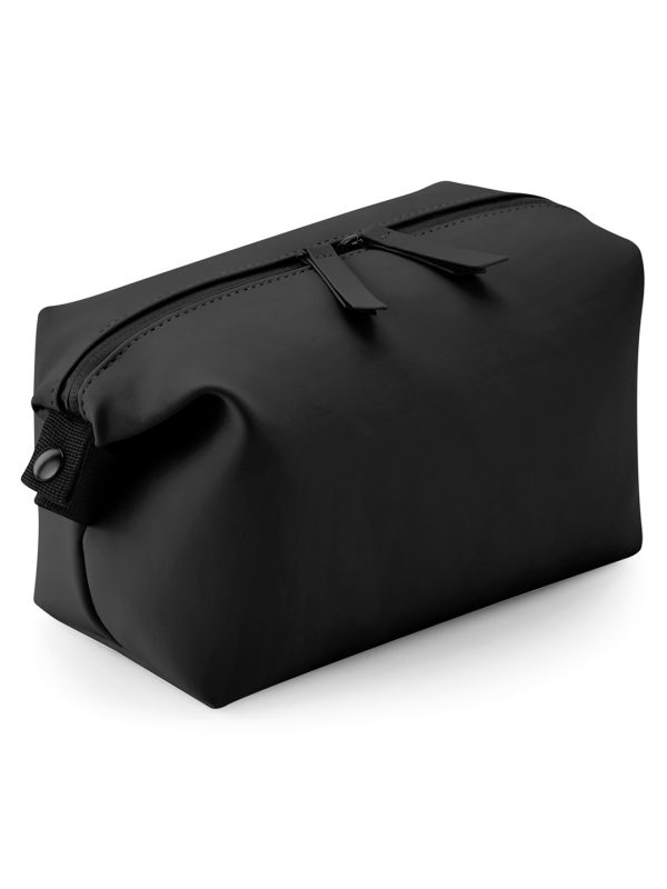 Black Matte PU accessory pouch