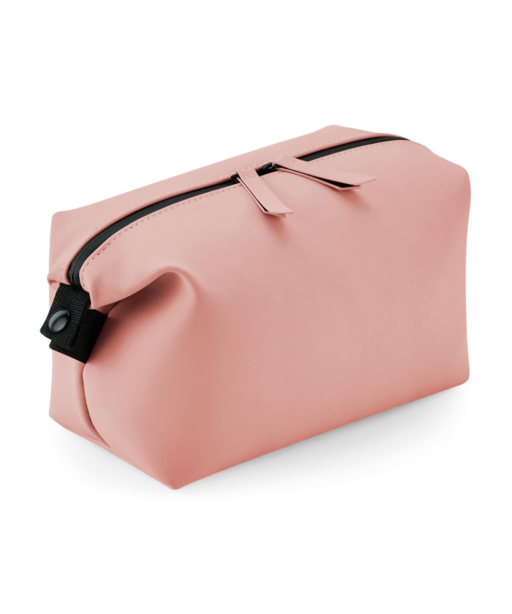 Nude Pink Matte PU accessory pouch