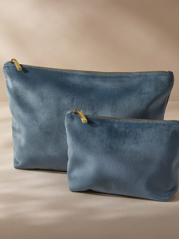 Velvet accessory bag