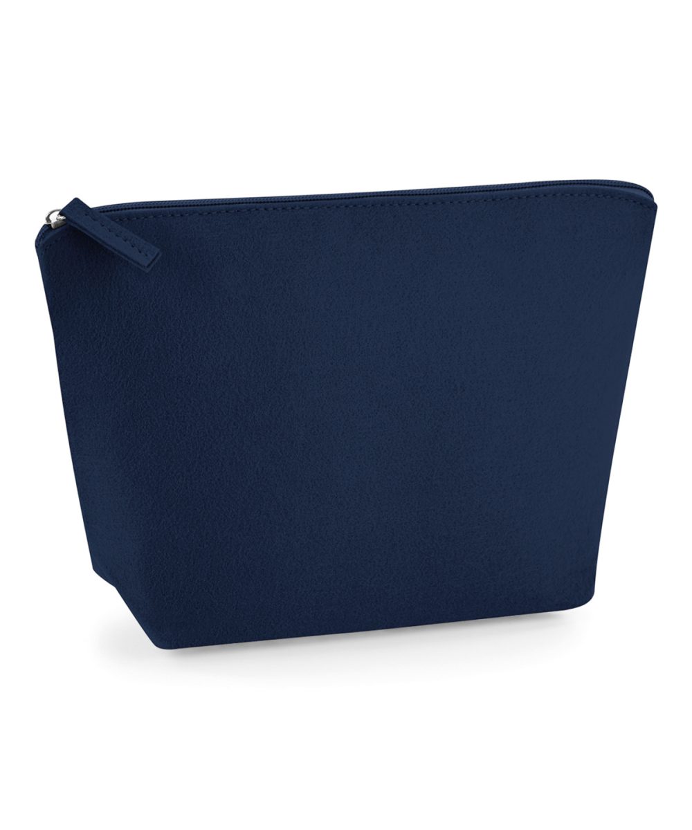 Navy Felt accessory bag