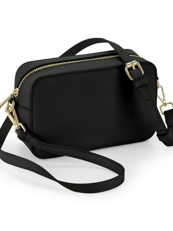 Black Boutique structured cross body bag