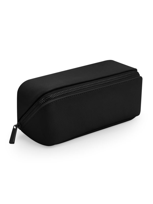 Black/Black Boutique open flat mini accessory case