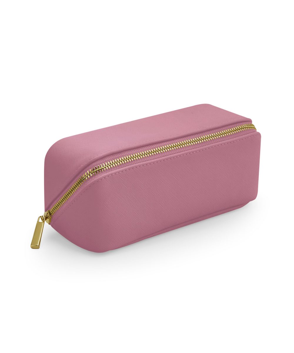 Dusky Pink Boutique open flat mini accessory case