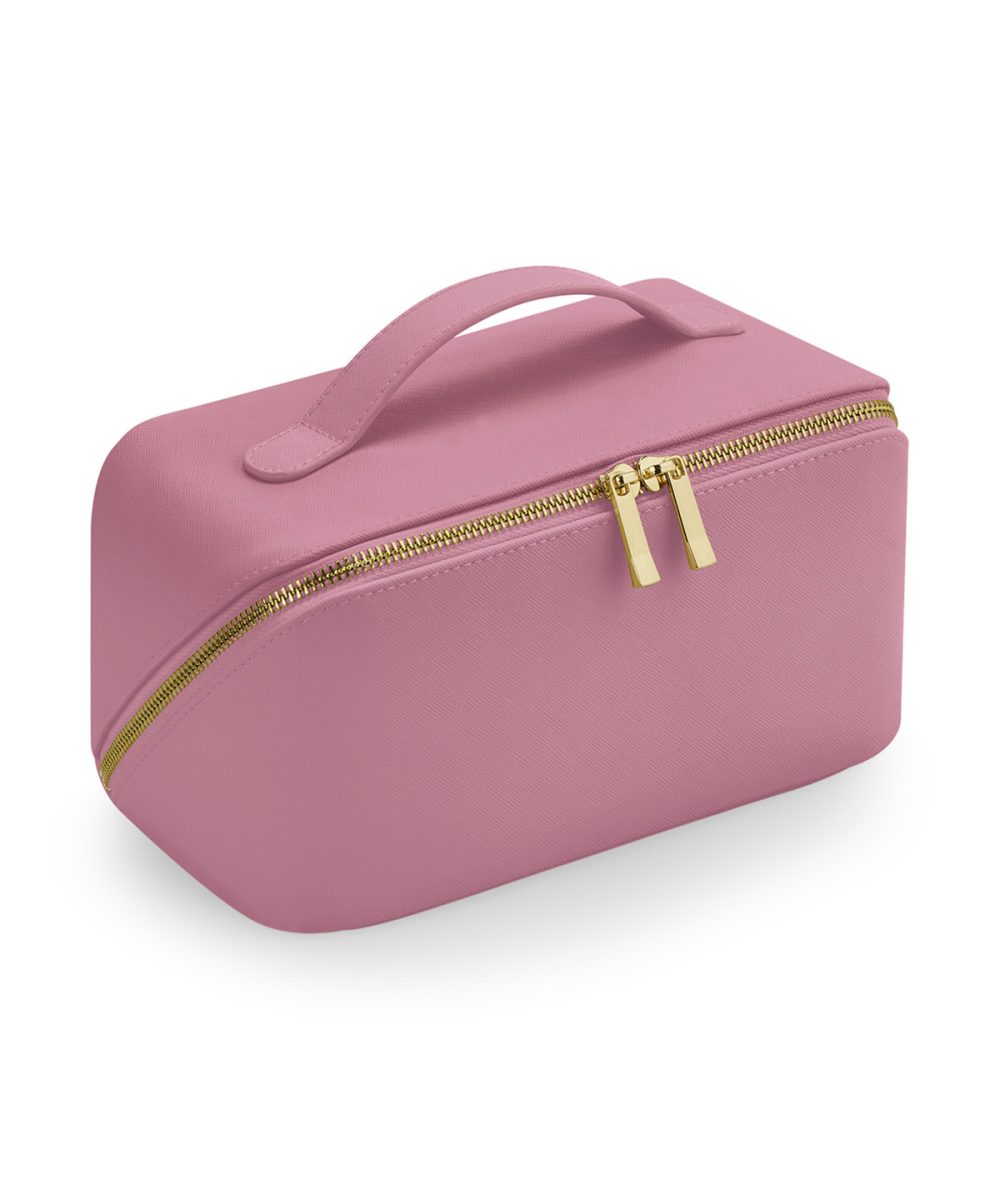 Dusky Pink Boutique open flat accessory case