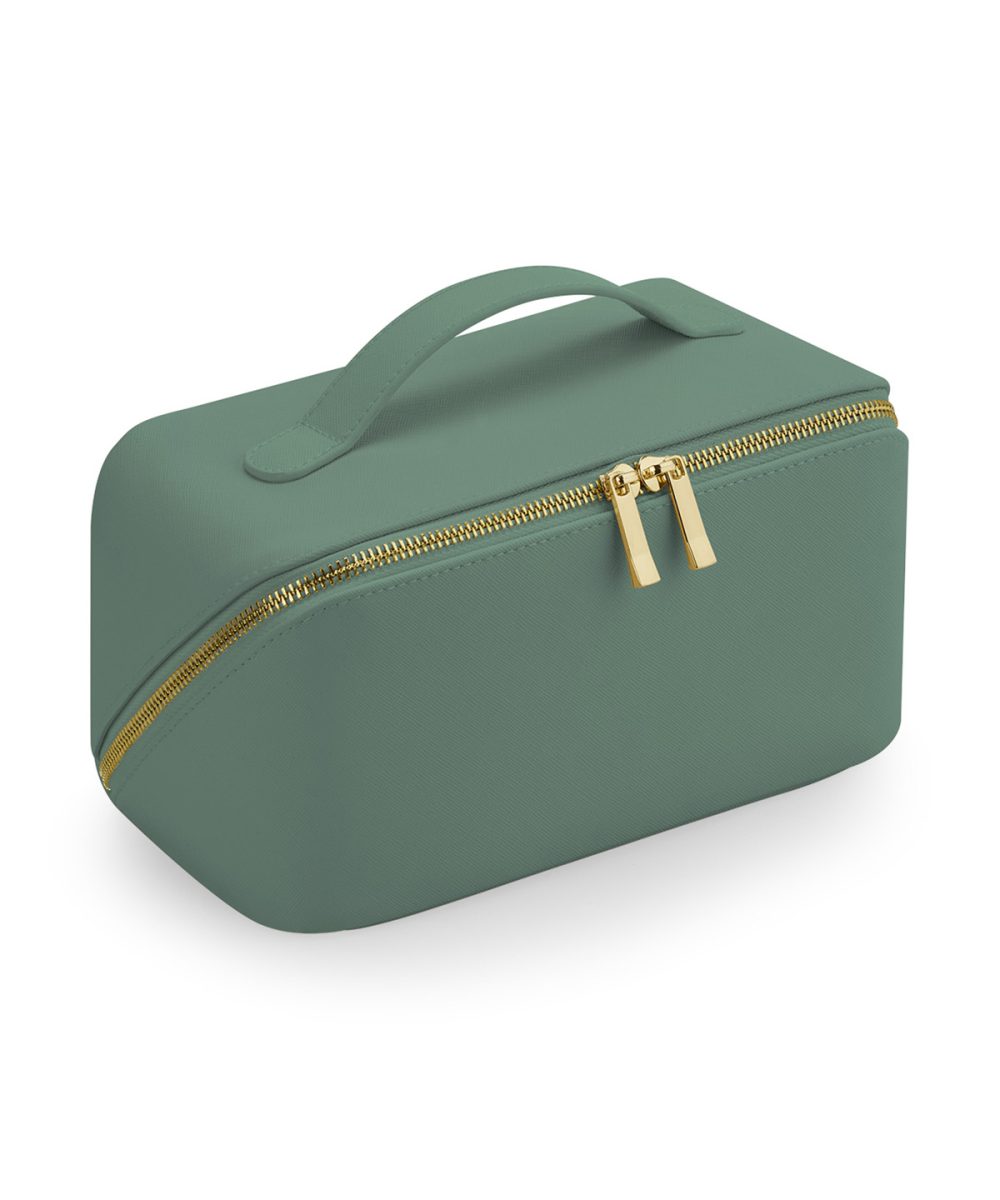 Sage Green Boutique open flat accessory case