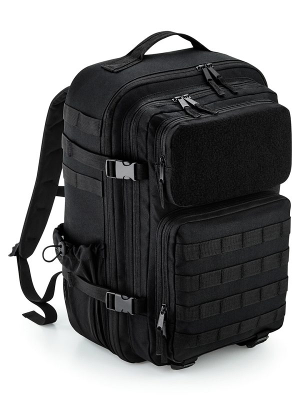 Black MOLLE tactical 35L backpack