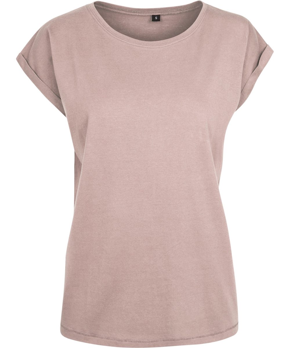 Dusk Rose*† Women's extended shoulder tee