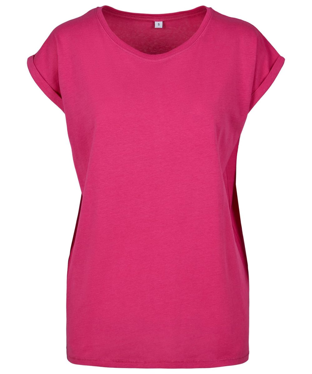 Hibiskus Pink*† Women's extended shoulder tee