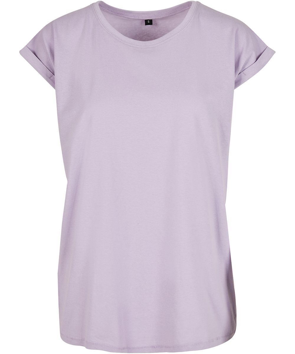 Lilac*† Women's extended shoulder tee