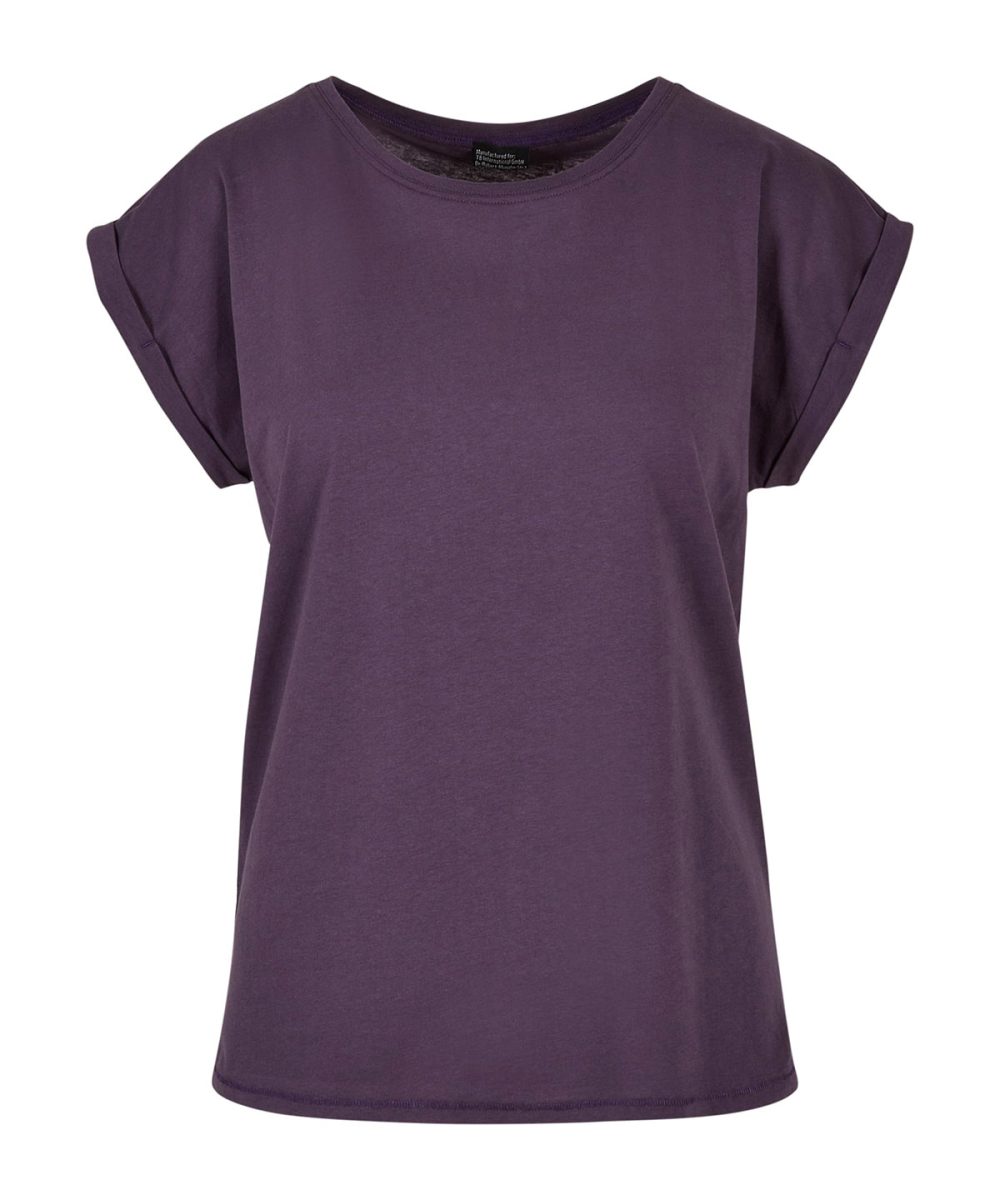 Purple Night*† Women's extended shoulder tee