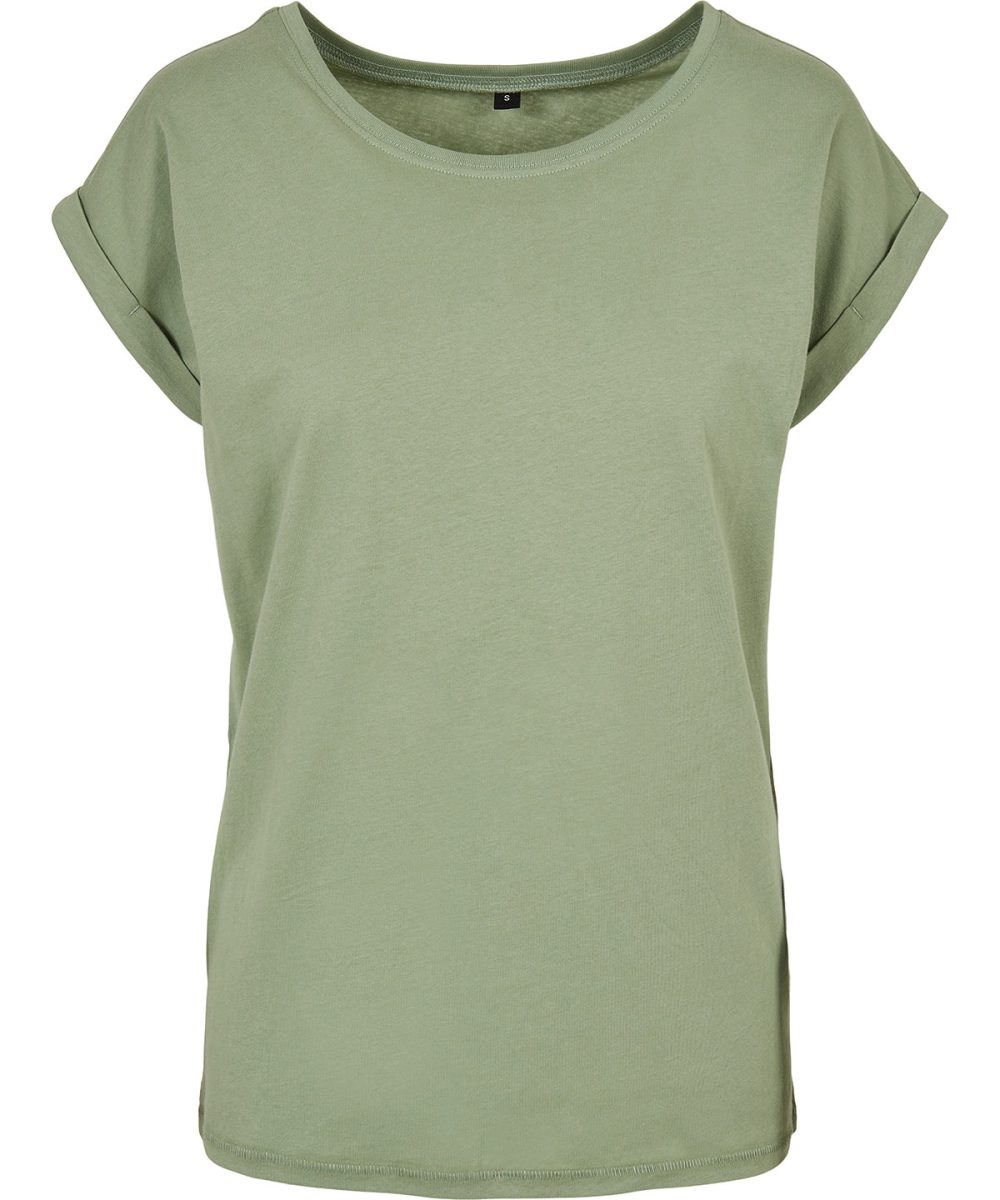 Soft Salvia*† Women's extended shoulder tee