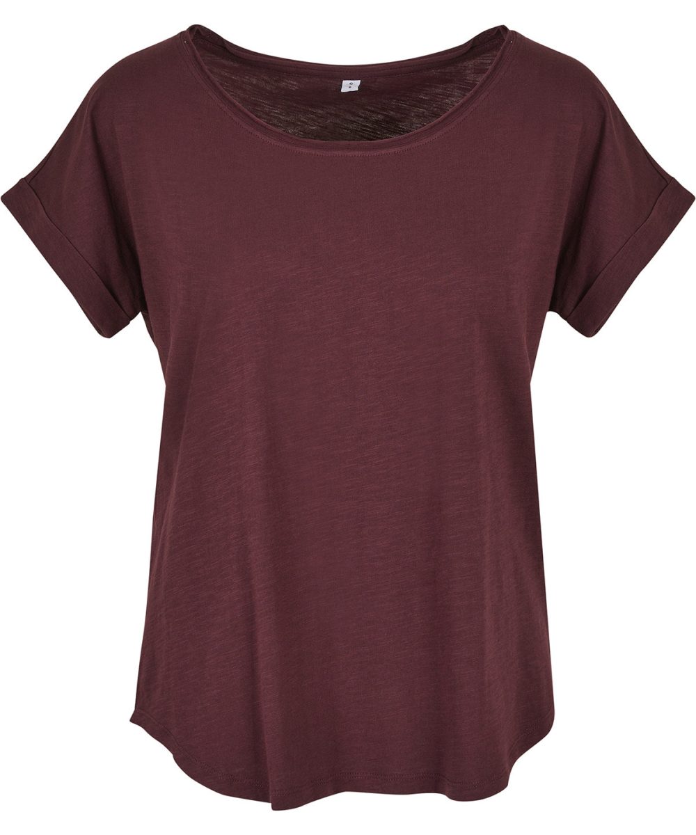 Cherry Women's long slub tee