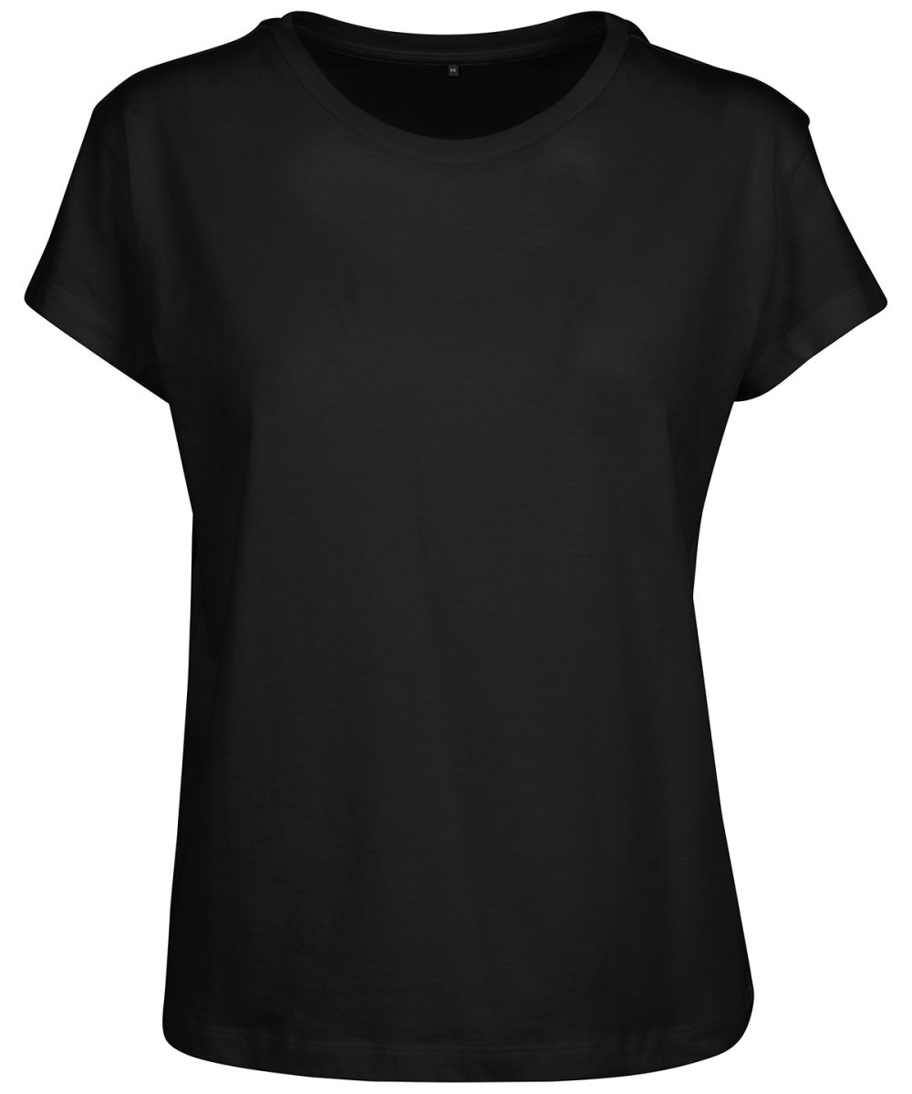 Black Women's box tee