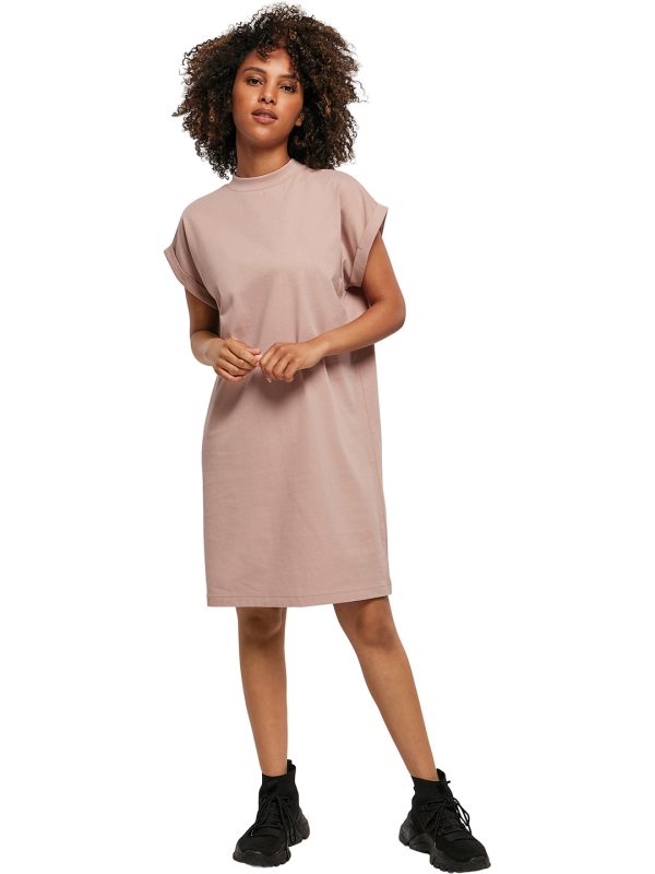 Women's turtle extended shoulder dress