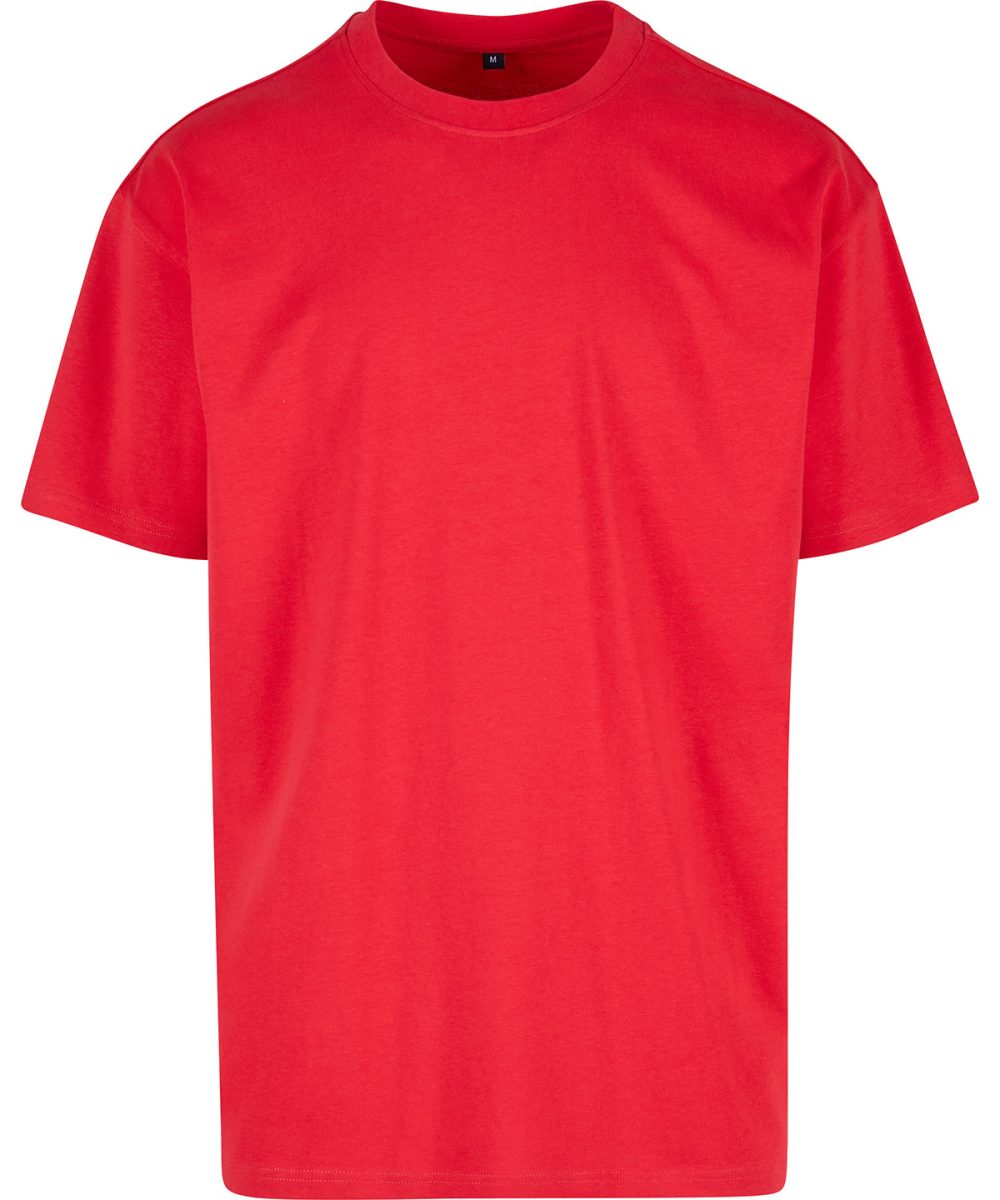 City Red Heavy oversized tee