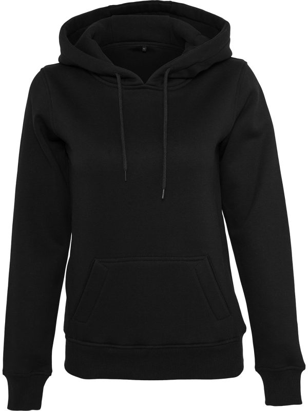 Black Women's organic hoodie