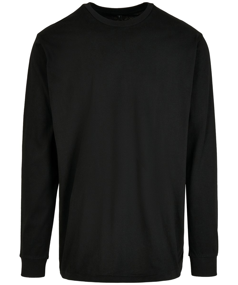 Black Organic long sleeve with cuff rib