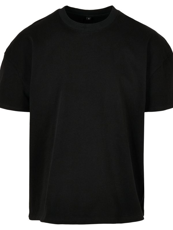 Black Ultra heavy cotton box tee