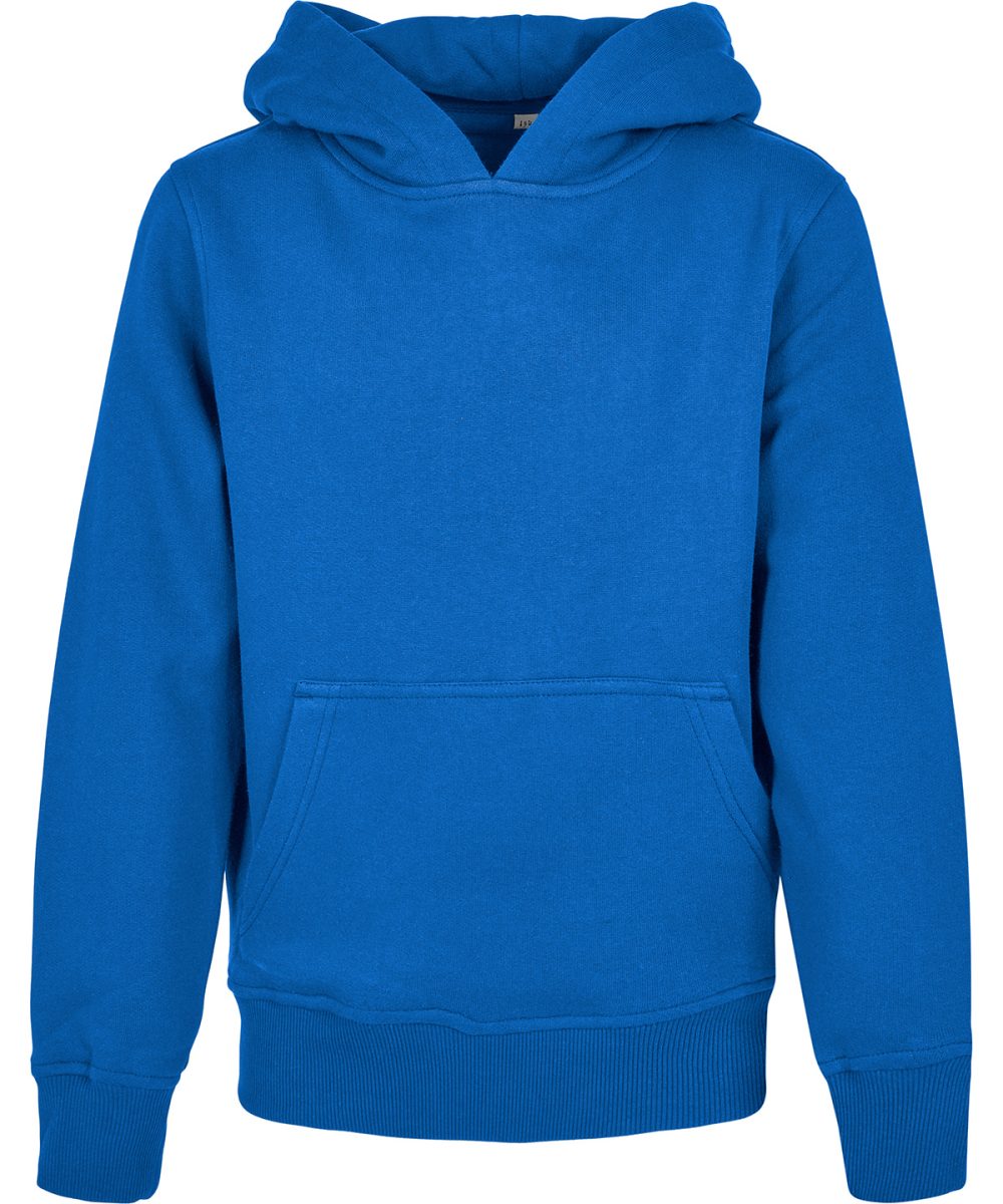 Intense Blue Organic kids basic hoodie