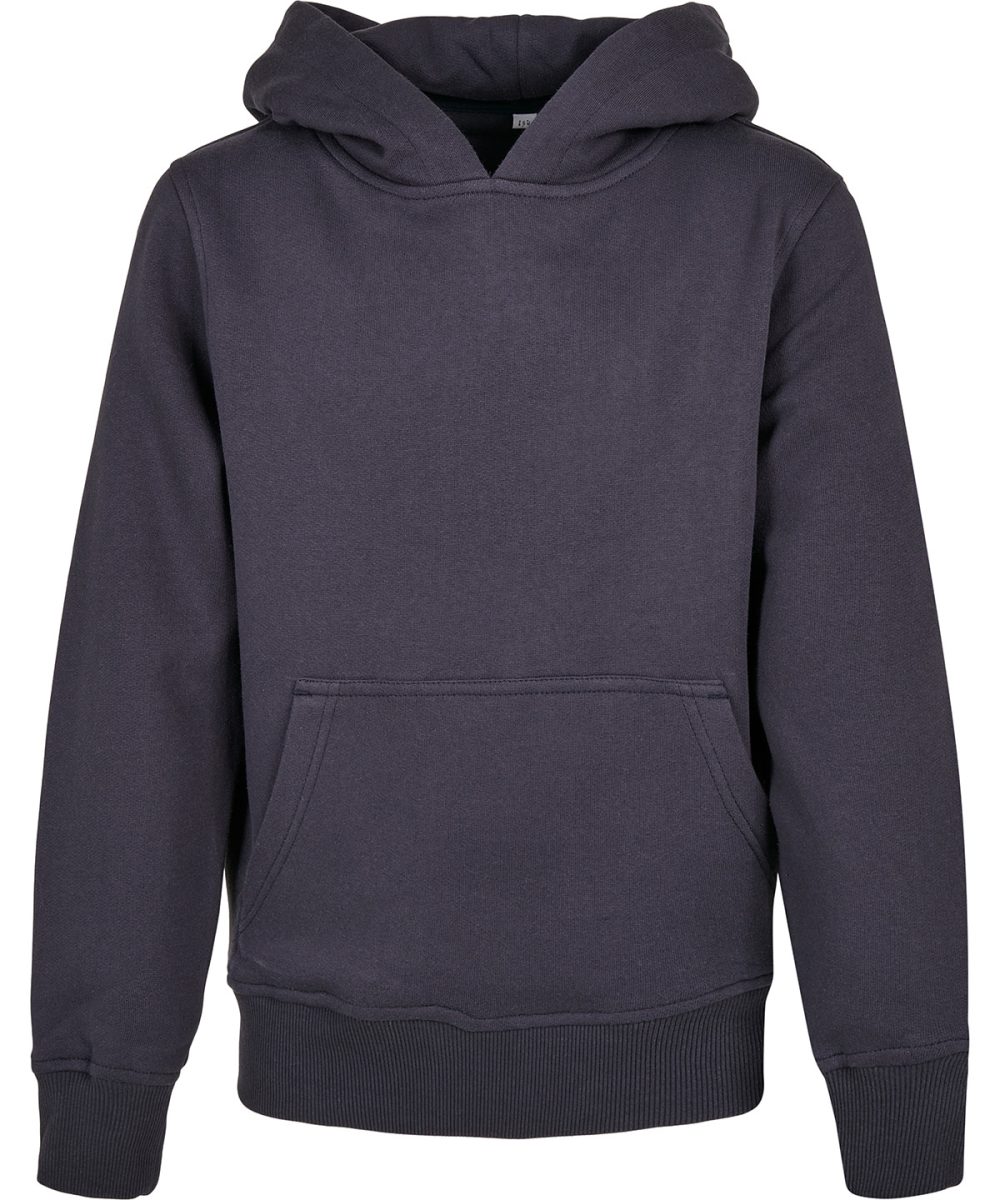 Navy Organic kids basic hoodie