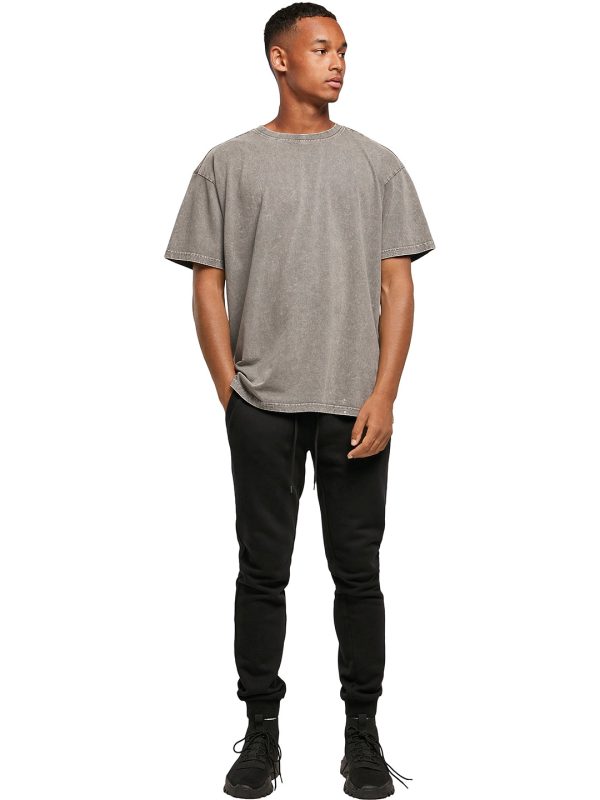 Acid washed heavy oversized tee